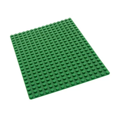 1x Lego Bau Basic Platte 16x22 grün Rasen Wiese Set 590 374 6080 6365 210 - Bild 1 von 2