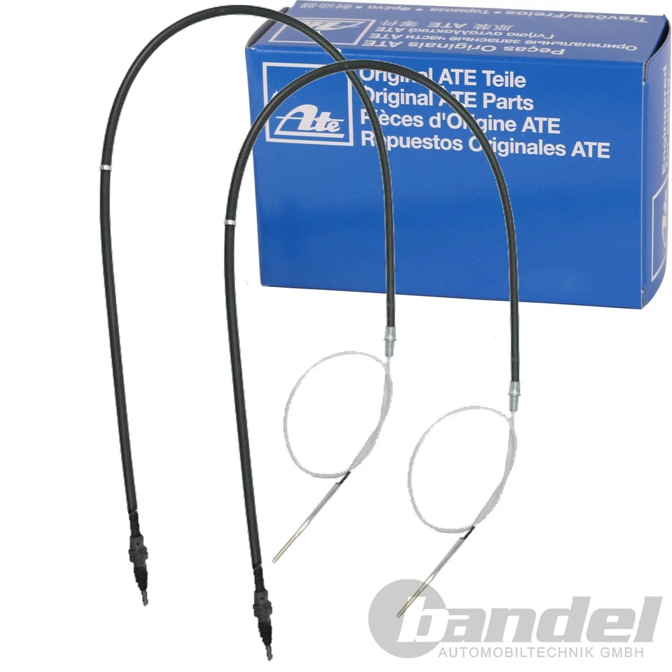 243727-01522 HANDBREMSSEIL BREMSSEIL HINTEN ATE 2PCS NEU OE QUALITÄT