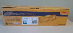 Okidata Pro8432WT P/N 46606501 Kaseta z tonerem cyjan *NOWY W PUDEŁKU* - Zdjęcie 1 z 2