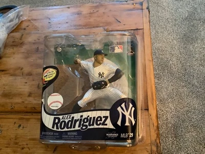 2012 McFarlane Alex Rodriguez New York Yankees  RARE SILVER JULY 4 Cap NEW #405 - Image 1 of 3