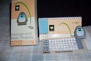 Cricut Cartridge - GEORGE AND BASIC SHAPES - Picture 1 of 2