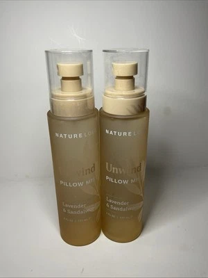 2~Nature Love Unwind Pillow Mist Lavender & Sandalwood 6 fl New  - Image 1 of 4