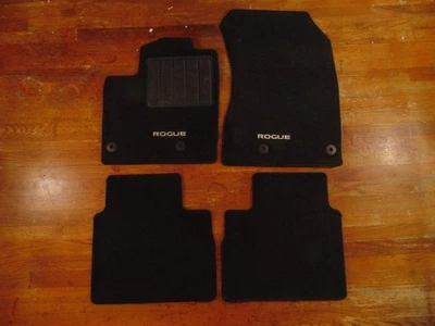 2021-2025 NISSAN ROGUE FLOOR MATS CARPET SET OF 4 OEM BLACK - Image 1 of 4