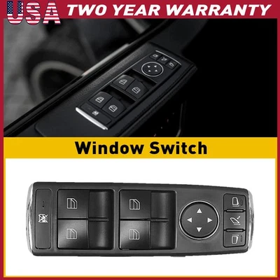Driver Side Master Power Window Control Switch for Mercedes-Benz GL ML A250 B250 - Image 1 of 4