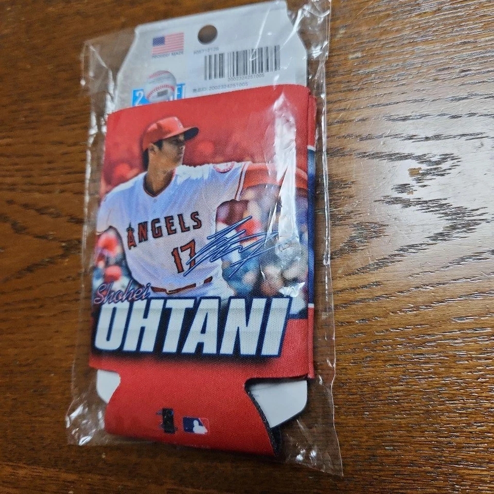 Enfriador de latas Shohei Otani Angels diseño de 2 lados Foto 1 de 2