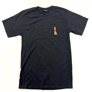 Stussy Raggamon Black Tee Shirt Short Sleeve Size Small - Picture 1 of 8