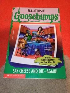 Goosebumps #44 Say Cheese And Die - Again! True 1st Print 1996 Rare Thin Version - Picture 1 of 5