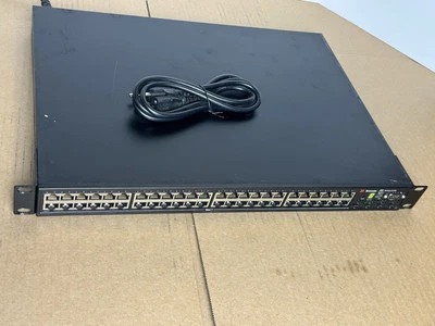 Brocade FLS 648 FLS648 LS 648 10/100/1000 48 Port Gigabit Switch - Image 1 of 4