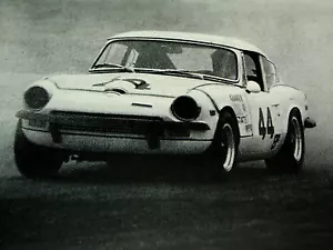 Triumph GT6 1969 + anuncio original *grupo 44* calcomanía/capucha/GT-6/rejilla/guardabarros/emblema/70 - Imagen 1 de 3