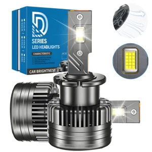Pair D2S D2R LED Headlight Bulb HID Xenon 6000K Conversion Kit Super White - Picture 1 of 11