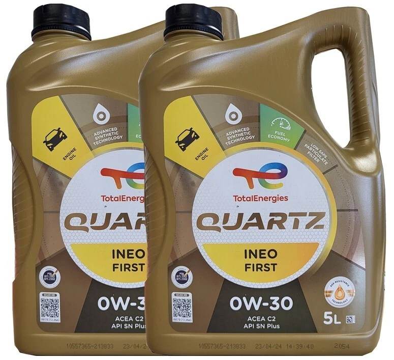 Total Quartz INEO First 0W-30  2 x 5 Liter PSA B71 2312 ACÉA C2 Motoröl - Bild 1 von 3