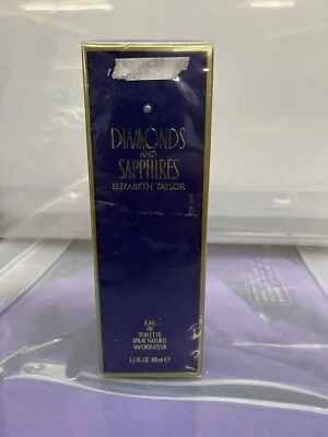 Elizabeth Taylor Diamonds & Sapphires 3,3 OZ eau de toilette para mujer (1087-TT) Foto 1 de 3