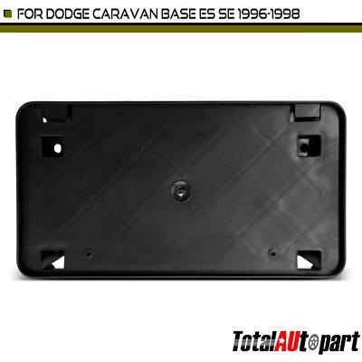 Soporte de matrícula para Dodge Caravan Base ES SE 1996 1997 1998 delantero 4676316 Foto 1 de 4