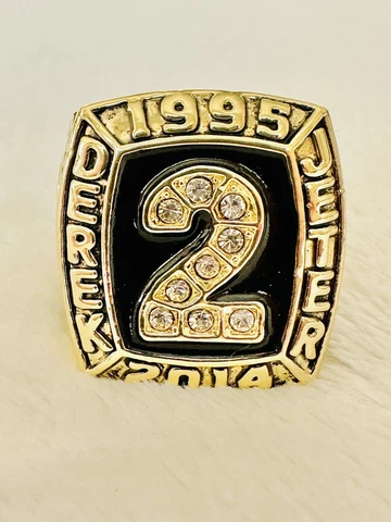 NEW YORK Yankees Derek Jeter 1995-2014 Hall Of Fame Ring, 🇺🇸 SHIP Cover