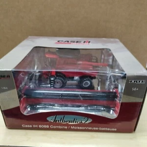 Ertl Authentics #2 Case IH 1/64 6088 Combine w/Grain & Corn Heads #14772 NIB - Picture 1 of 7