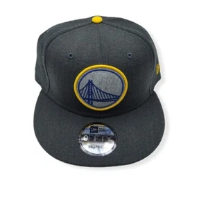 New Era Golden State Warriors 9Fifty Heather B1 Adjustable Snapback Hat Cap - Picture 1 of 6