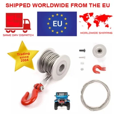 RC CRAWLER ACCESSORIES SERVO WINCH SCALE ACCESSORIES FOR SCX10 RC4WD TAMIYA FTX - Image 1 of 4