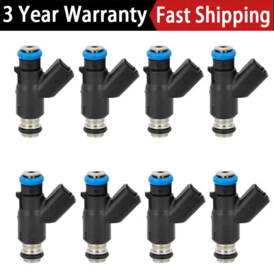 Inyector de combustible 12613412 8 piezas para Chevrolet Silverado 2500/3500 HD 2010-2019 6,0 L Foto 1 de 4