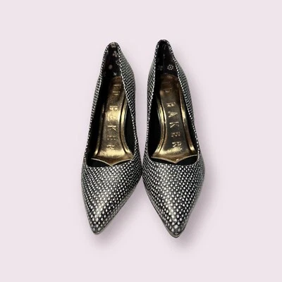 Ted Baker 伦敦皮革高跟鞋 39.5 — 第 1/3 张图片