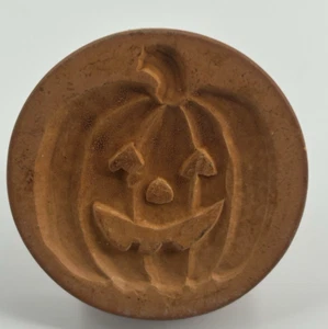 Prensa de sello de galletas Jack O Lantern Pumpkin Rycraft 2" terracota - Imagen 1 de 3