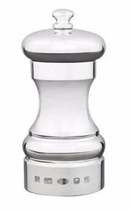 SILVER PEPPERMILL - Fully Hallmarked Sterling Silver - Picture 1 of 1