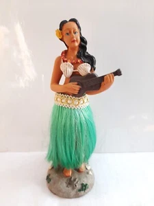 Aloha Hawaiian Hula Girl Auto PKW LKW Armaturenbrett Tanzpuppe; 6 1/2" groß - Bild 1 von 5