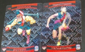 2021 Teamcoach 3D Icon Card Essendon set of 2 #I-09 Mascot, #I-10 Dyson Heppell - Picture 1 of 1