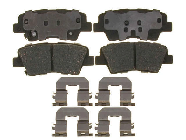 Rear Brake Pad Set For 2008-2015 Hyundai Sonata 2009 2010 2011 2012 2013 PR242ZZ - Image 1 of 1