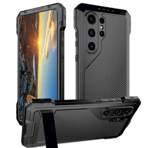 Für Samsung Galaxy S24 Ultra Militär Robuste Robuste Metall Hülle mit Ständer - Bild 1 von 24