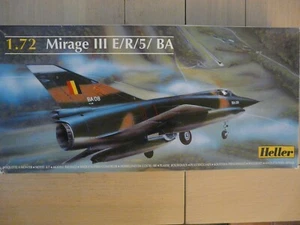 Maquette Avion 1/72 HELLER Ref 80323 Mirage III E/R/5/BA - Photo 1/2