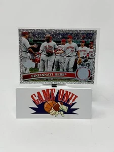 2011 Topps Diamond Anniversary Cincinatti Reds Silver Sparkle Card #192 - Foto 1 di 2