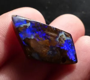 O&co Australian Cut Boulder Opal Koroit Queensland 13cts - Imagen 1 de 4