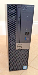 Dell Optiplex 7050 SFF i5-7500 vPro Windows 10 Pro 256GB SSD 8GB DDR4 RAM 2x 4G - Picture 1 of 7
