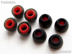 8 Small Ergonomic Replacement Eartips Earbuds Adapters for JLab In Ear Earphones - Picture 1 of 11