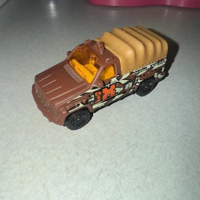 2000 Matchbox Brown Camo Troop Carrier - Image 1 of 4