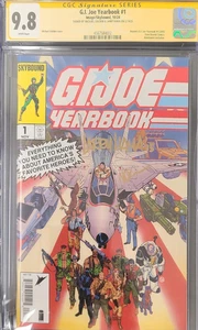 G.I. ANUARIO JOE #1 Firmado a Mano MICHAEL GOLDEN ~ LARRY HAMA (CGC SS 9.8) - Imagen 1 de 1