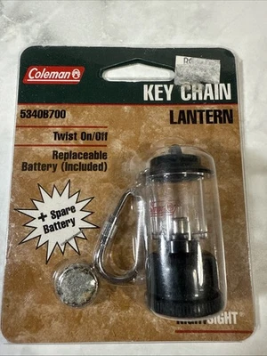 COLEMAN ЗЕЛЕНЫЙ ФОНАРЬ КОЛЬЦО ДЛЯ КЛЮЧЕЙ NISP - Изображение 1 из 3