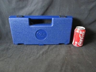 Factory Colt Anaconda .44 Magnum Molded Blue Hard Case With Original Manual - Image 1 of 4