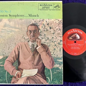 1S/1S ~ RACHMANINOFF Concerto No. 3 MUNCH JANIS / RCA LM-2237 Mono Tested EX - Picture 1 of 7