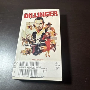 "DILLINGER" VHS (1990) Warren Oates Michelle Phillips New Sealed - Imagen 1 de 6