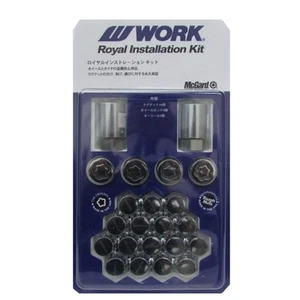 WORK Royal Installation kit Lug Nuts 21HEX M12x1.25 Chrome Genuine Parts - Picture 1 of 4