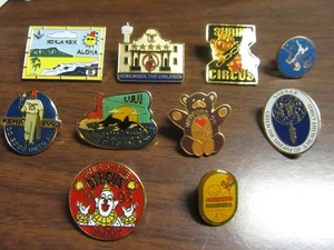 Alfileres de solapa de santuario -- Lote de 10 eventos y ubicaciones diferentes swm3 #4 - Imagen 1 de 1