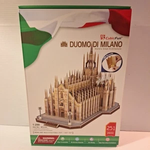 CubicFun 3D Puzz Milan Cathedral Model Kit Duomo Di Milano 251pc Italy OPEN BOX - Picture 1 of 16