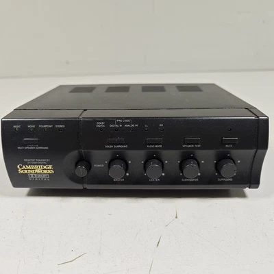 Cambridge SoundWorks DTT2500 Digital 5.1 - Für Teile, Ungetestet - Bild 1 von 4
