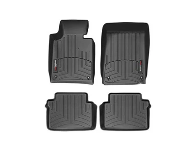 Revestimiento de piso WeatherTech para BMW 323Ci 2000-2000 - 1ª y 2ª fila, negro Foto 1 de 4