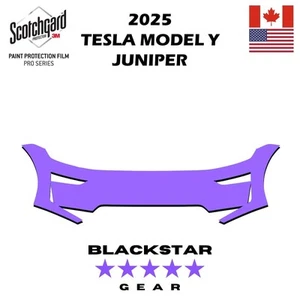 Tesla Model Y 2025-2026 Juniper Pre-Cut 3M PRO Paint Protection Film PPF Bumper - Picture 1 of 2
