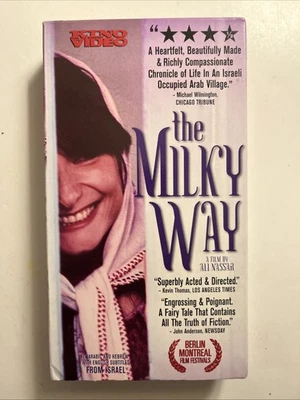 Ali Nassar's The Milky Way 1997 Arab Israel Palestine Drama Kino Video VHS Tape Foto 1 de 3
