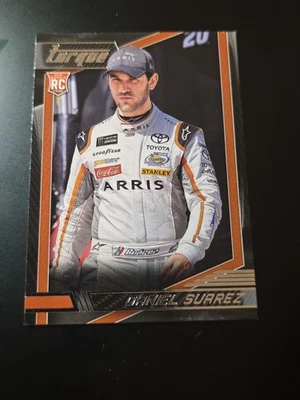 Daniel Suarez 2017 Panini Torque Racing Silver Foil Rookie Nascar Racing Driver  - Image 1 of 2