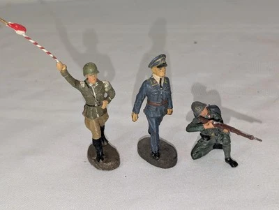 Lote Mixto Soldados Juguete Elastolinas Pre Guerra Composición Alemana Primera Guerra Mundial Foto 1 de 4