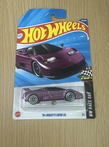 2025 HOT WHEELS SUPER TREASURE HUNTS/HW RACE DAY '94 BUGATTI EB110 SS - Picture 1 of 4